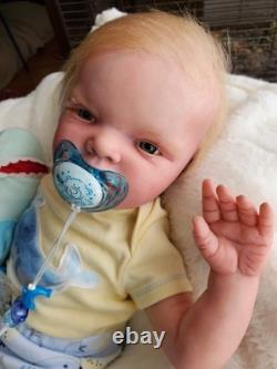 Cayden by Bonnie Sieben reborn baby doll with certificate of Authenticity