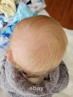 Cayden by Bonnie Sieben reborn baby doll with certificate of Authenticity
