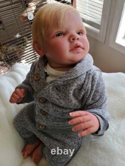 Cayden by Bonnie Sieben reborn baby doll with certificate of Authenticity