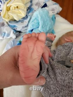 Cayden by Bonnie Sieben reborn baby doll with certificate of Authenticity
