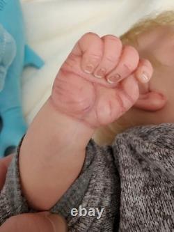Cayden by Bonnie Sieben reborn baby doll with certificate of Authenticity