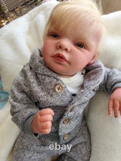 Cayden by Bonnie Sieben reborn baby doll with certificate of Authenticity