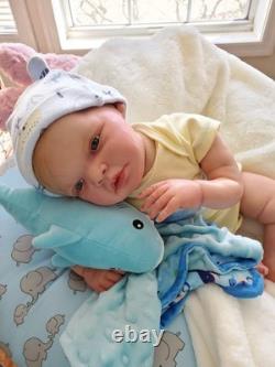 Cayden by Bonnie Sieben reborn baby doll with certificate of Authenticity