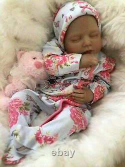 Cherish Dolls Anya Fully Reborned Baby Fake Babies Realistic 22 Big Reborn Girl