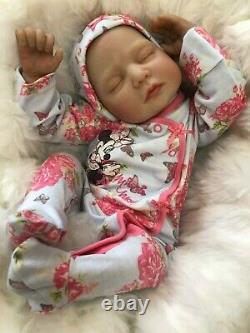 Cherish Dolls Anya Fully Reborned Baby Fake Babies Realistic 22 Big Reborn Girl