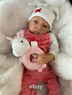 Cherish Dolls New Reborn Doll Baby Poppy Fake Babies Realistic 22 Newborn Girl