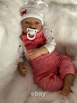 Cherish Dolls New Reborn Doll Baby Poppy Fake Babies Realistic 22 Newborn Girl