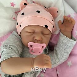 Cherish Dolls Reborn Doll Baby Girl April Realistic 18 Real Lifelike Childs