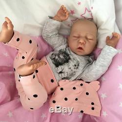 Cherish Dolls Reborn Doll Baby Girl April Realistic 18 Real Lifelike Childs