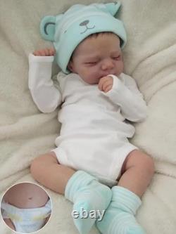 Cherished 18-Inch Silicone Baby Girl Doll with Realistic Features & Accessories