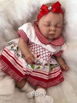 Childrens Kids Reborn Baby Doll Real Girl Alice Realistic 18 Lifelike Uk Hair