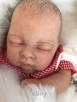 Childrens Kids Reborn Baby Doll Real Girl Alice Realistic 18 Lifelike Uk Hair