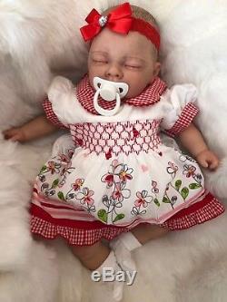 Childrens Kids Reborn Baby Doll Real Girl Alice Realistic 18 Lifelike Uk Hair