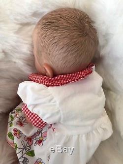 Childrens Kids Reborn Baby Doll Real Girl Alice Realistic 18 Lifelike Uk Hair