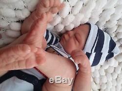 Cindy Musgrove Sunbeambabies Precious Gift Reborn Baby Boy Soft Silicone Vinyl