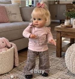 Collectible Reborn Baby Doll 22inch Adorable Toddler Rebornlove Doll XMAS Gifts