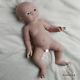 Cosdoll 17''Full Body Solid Silicone Reborn Baby Doll Soft Flexible Doll Newborn
