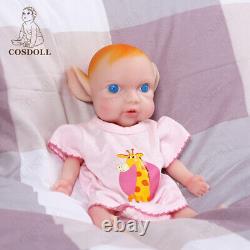 Cosdoll Elf Reborn Silicone Baby Dolls 12.5'' Real Life Silicone Doll Soft Body