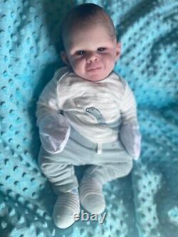 Cuddle baby reborn doll Mason