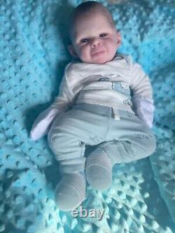 Cuddle baby reborn doll Mason