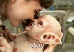 Custom Lifesize Poseable Realistic Silicone Vampire Baby Reborn