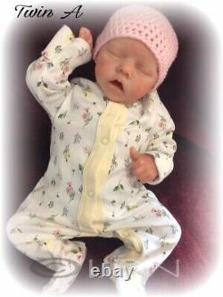 Custom Made Reborn Doll Twin A Bonnie Brown, ready in 8-10 weeks