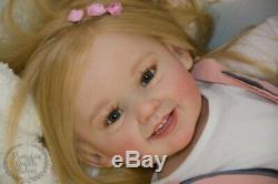 Custom Order Cammi by Ping Lau Reborn Doll Baby Girl or Boy Toddler Human Hair