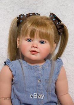 Custom Order Reborn Doll Baby Girl Toddler Child Size Perla by Jannie De Lange
