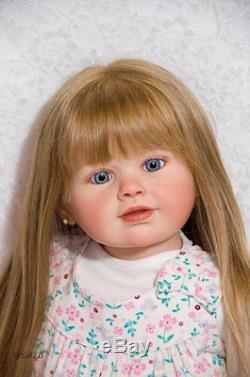 Custom Order Reborn Doll Baby Girl Toddler Child Size Perla by Jannie De Lange