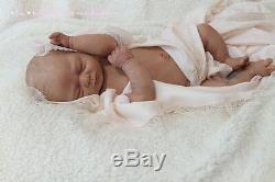 Custom Reborn Baby Elisa Marx sculpt with belly plate Realistic 3d skin