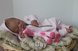 Custom Reborn Baby It's a Girl or It's a Boy by Tina Kewy open or close eyes