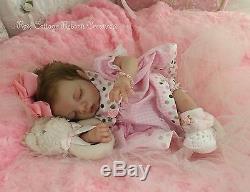 Custom Reborn Baby doll MEGAN 16 Full Legs Free US Ground Shipping