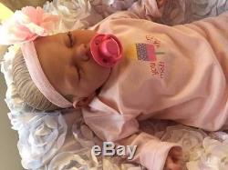 Custom Stunning Reborn Fake Baby Girl LOTTY Newborn Child Friendly 3+