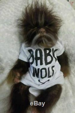 Custom made to order Lucien Were wolf pup reborn fantasy horror baby doll