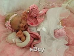 Custom reborn baby doll TWIN A Full Legs