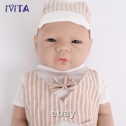 Cute 18 Lifelike Full Silicone Reborn Baby Doll Boy Newborn Kids Toys Gifts