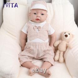 Cute Boy or Girl 20 Lifelike Full Silicone Reborn Baby Doll Newborn Kids Gifts
