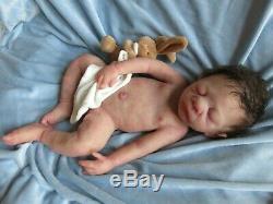 DARLING FULL Body Solid ECOFLEX SILICONE Baby BOY Doll- Larger PREEMIE