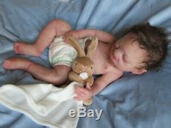 DARLING FULL Body Solid ECOFLEX SILICONE Baby BOY Doll- Larger PREEMIE