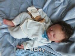 DARLING FULL Body Solid ECOFLEX SILICONE Baby BOY Doll- Larger PREEMIE