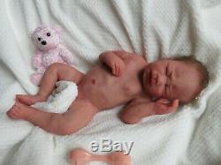 DARLING Full body SOLID SILICONE Baby GIRL Doll Preemie KATE