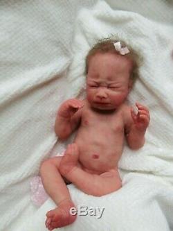 DARLING Full body SOLID SILICONE Baby GIRL Doll Preemie KATE