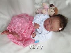 DARLING Reborn Doll REALBORN ZURI- Baby GIRL FULL LIMBS