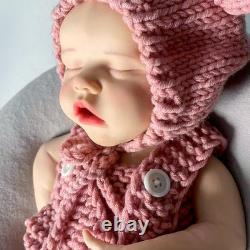 DollySil Reborn Baby Dolls Silicone Full Body Waterproof Realistic Newborn Baby