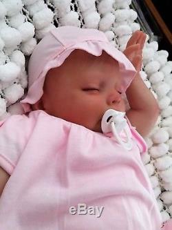 Donna Rubert 7lbs Reborn Baby Toddler Doll & Ragdoll Soft Silicone Sunbeambabies