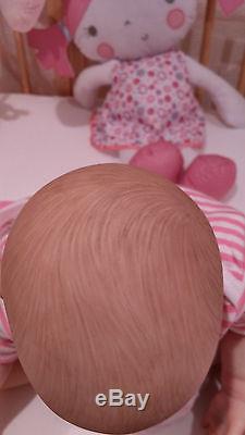Donna Rubert Reborn Realistic Baby Girl Doll Newborn Soft Silicone Vinyl