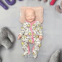 Drink-Wet 18.5 Reborn Baby Doll Full Body Platinum Silicone Smiley Girl Doll US