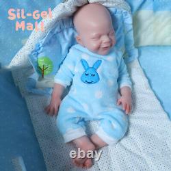 Drink-Wet System 18.5 Newborn Boy Handmake Lifelike Silicone Reborn Baby Dolls