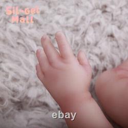 Drink-Wet System 18.5 Realistic Boy Doll Handmake Silicone Reborn Baby Dolls US