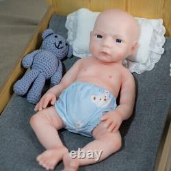 Drink-Wet System 18.5 Reborn Baby Dolls FULL BODY SILICONE BABY GIRL DOLL 2023